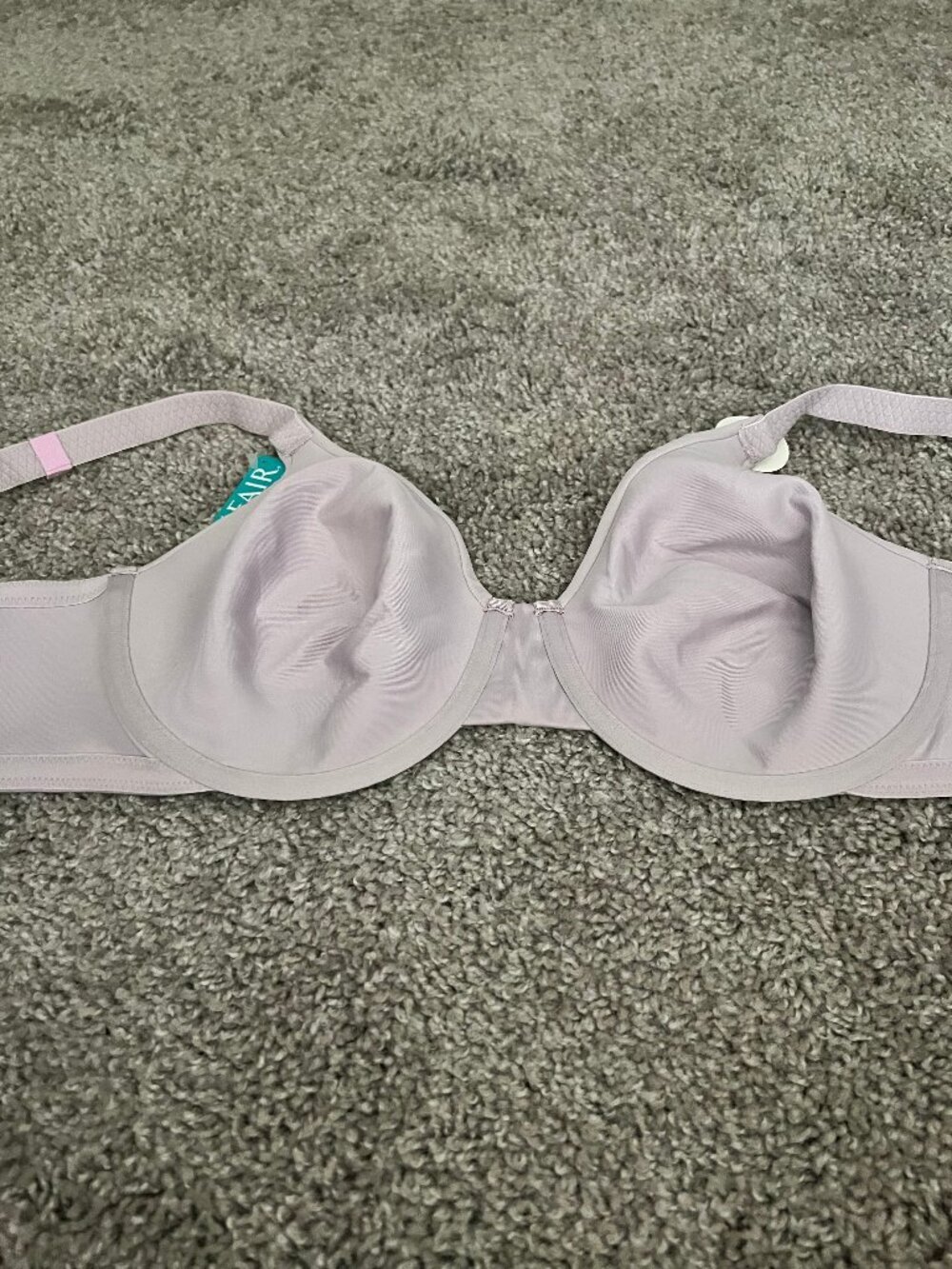 NWT Vanity Fair Women's Beauty Back Underwire Bra Earthy Grey 36D - Picture 3 of 6